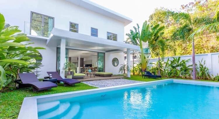 The Charming Villa is a modern establishment set in a quiet