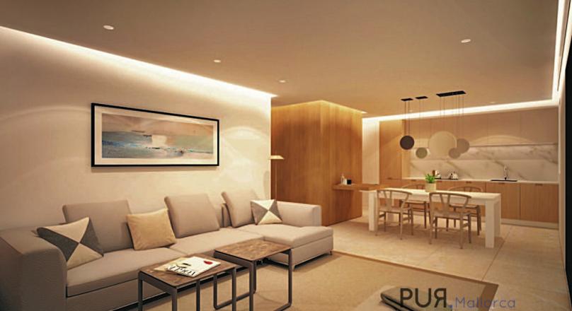 Sant Agusti - New apartments with true luxury. Small plant. Great sea view.