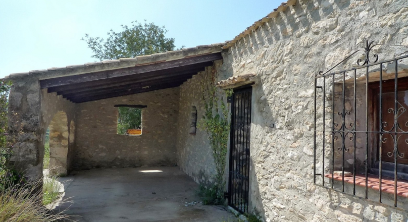 Finca rústica en venta en La Xurra con impresionantes vistas panorámicas en Moraira