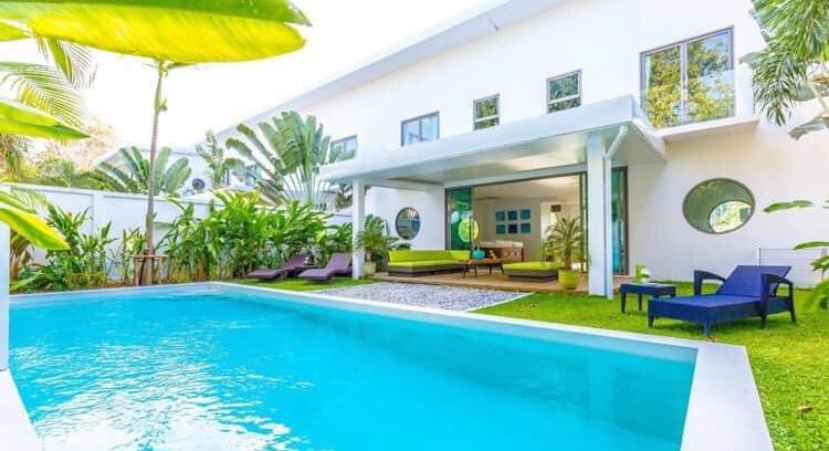 The Charming Villa is a modern establishment set in a quiet