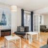 Entirely furnished and equipped apartment, large private terrace-available now!