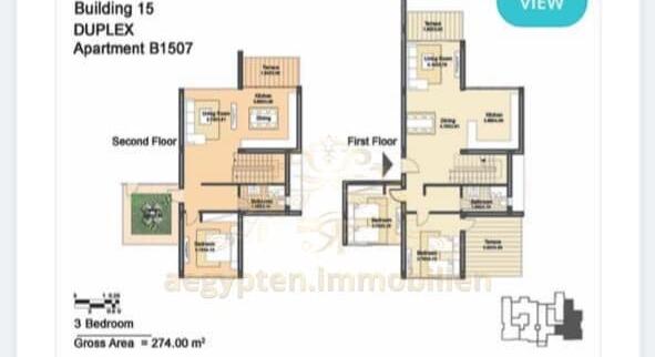 Duplex sea view