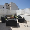 In the center of the Capitale. Spacious penthouse. Rooftop terrace with many options.