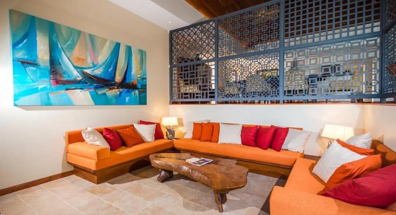 Phuket quality real estate presents this beautiful waterfront villa