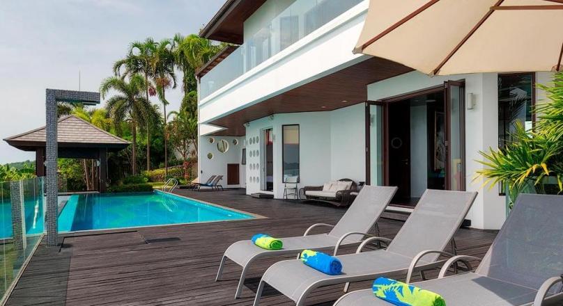 7-bedroom villa accommodation in a world class oceanfront location 