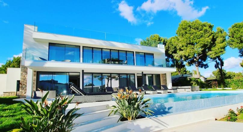 FOR RENT - Superb new villa project in Sol de Mallorca