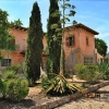 You know the monastery mountain San Salvador? There a Mallorcan finca. Look? Madness.