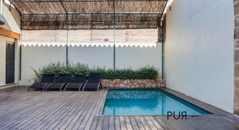 Pollensa - Townhouse with pool..Modern-mallorquin
