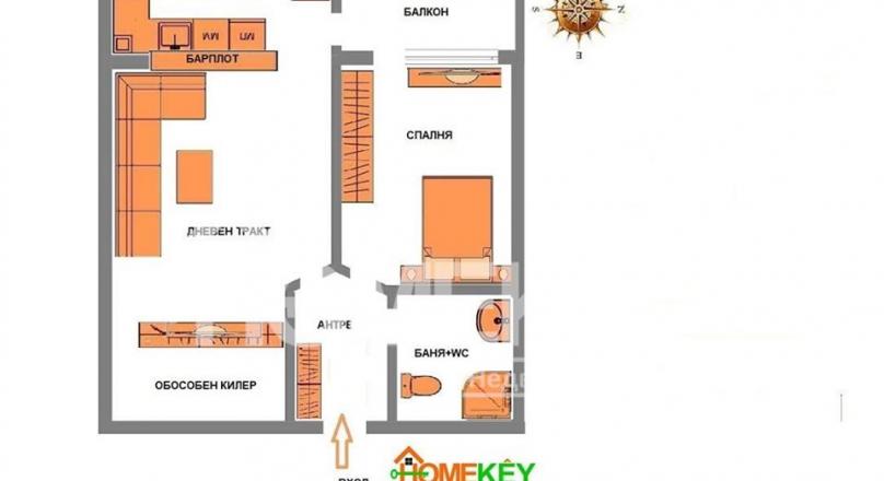 SUITABLE FOR INVESTMENT AND LIVING! VERY WARM! WESTERN EXPOSURE!
