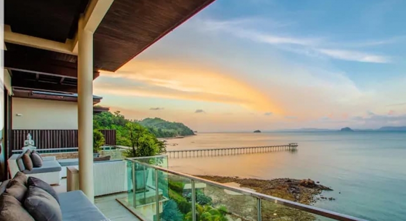 Phuket quality real estate offers a pure oceanfront villa