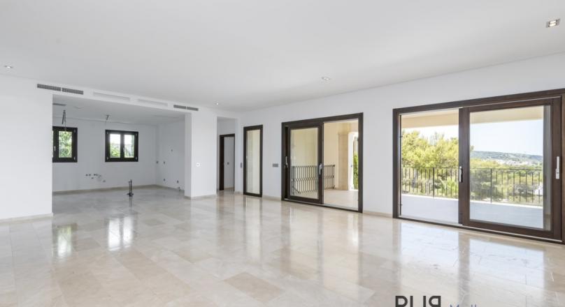 Nova Santa Ponsa. Villa. New. Finished. Modern mallorquin. Sea views.