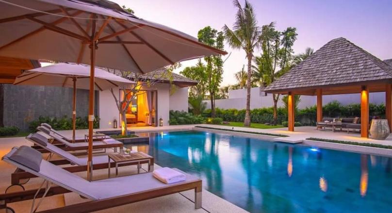 Phuket quality real estate presents this super high quality 2-3-4 bedroom villa