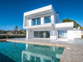 Modern new built villa with sea views in Moraira | Sabatera