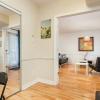 Entirely furnished and equipped apartment, large private terrace-available now!