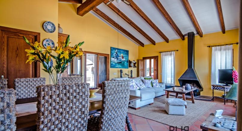 Bright villa with pool and private olive groves.