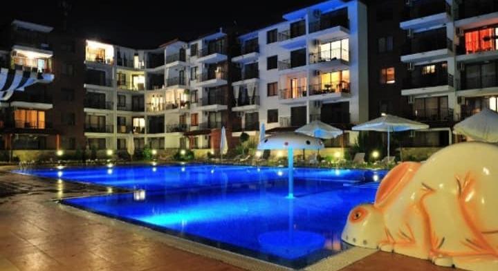 Apartment on beach sea in Bulgaria
