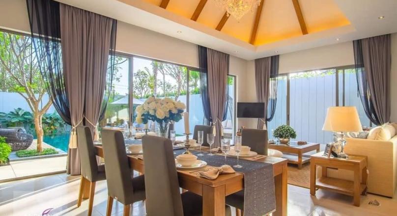 Phuket quality real estate presents this super high quality 2-3-4 bedroom villa