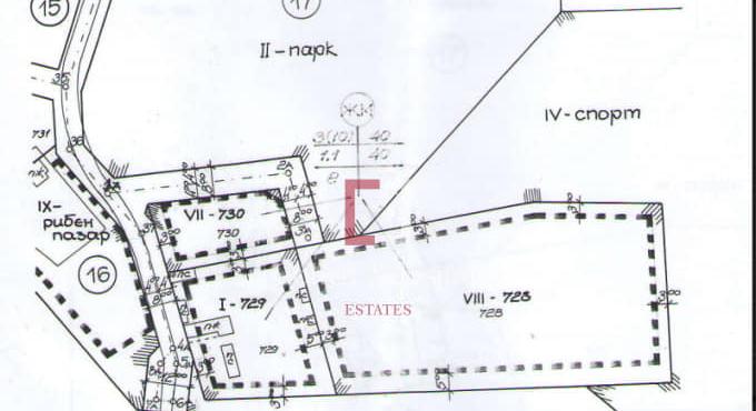 Plot of land for villa or building plot