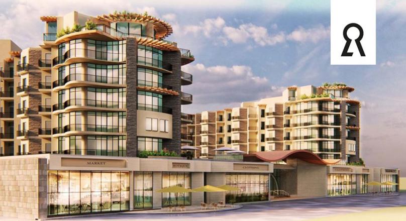 Duplex with installments with private garden , with private beach