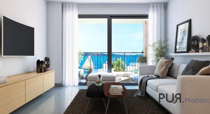 Capdepera. Cala Lliteres. New apartments. Directly at the sea. 