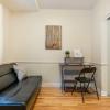 Entirely furnished and equipped apartment, large private terrace-available now!