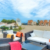 In the far northeast. Apartment with a large roof terrace. Font de Sa Cala.