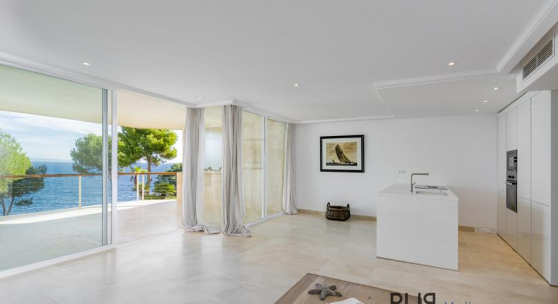 Cala Vinyes. First sea line. Direct sea access. Apartment with a wow view.