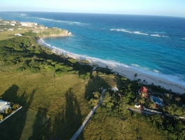 This 20 Acre plot which includes the beautiful and historic Foul Bay beach
