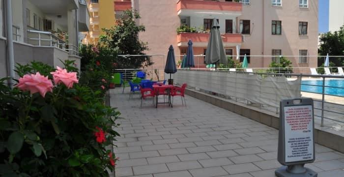 Apartment on beach sea in Turkey