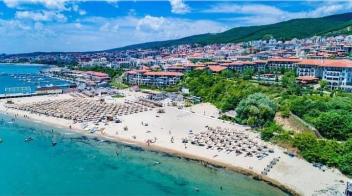 Apartment on beach sea in Bulgaria