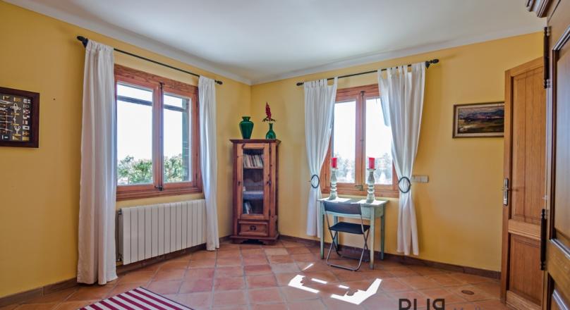 Bright villa with pool and private olive groves.