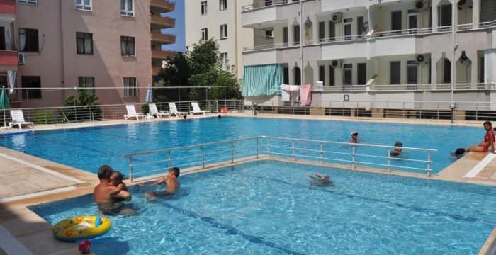 Apartment on beach sea in Turkey
