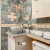 Entirely furnished and equipped apartment, large private terrace-available now!