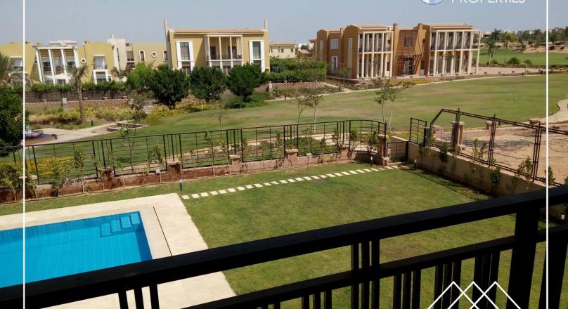 A newly finished house with great views of the golf course