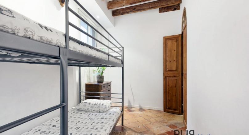 Palma. Old town. Apartment with a large roof terrace. And a look. PUR.