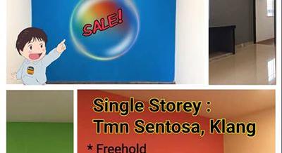 Single Storey CORNER @ Taman sentosa, Klang