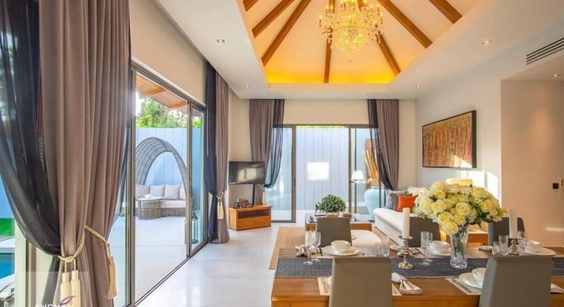 Phuket quality real estate presents this super high quality 2-3-4 bedroom villa