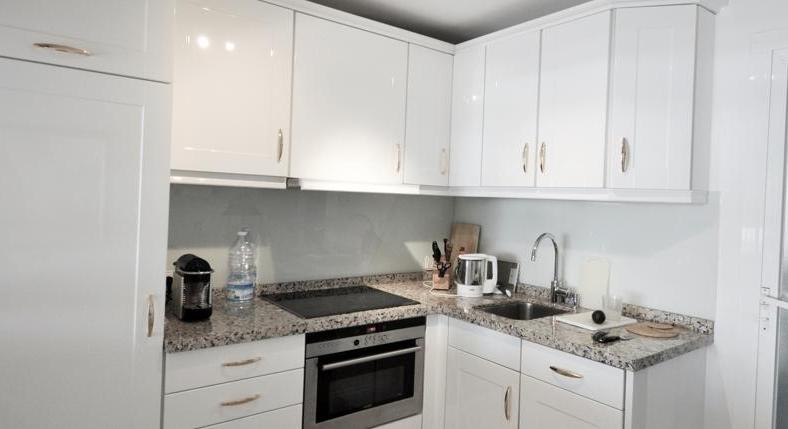 Paguera. Monte Esmeralda. From the top. View over the sea and the bay. Penthouse.