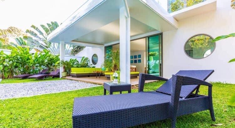 The Charming Villa is a modern establishment set in a quiet