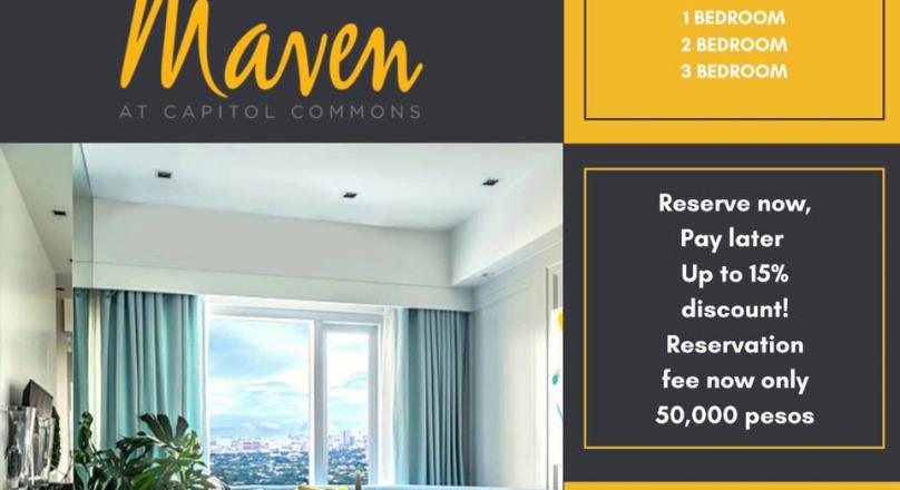 Ortigas Land is giving away up to 15% discount and promo payment scheme only this May 2020!