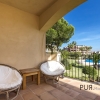 Big apartment. Very well maintained facility. And for dinner on foot to Port Adriano.