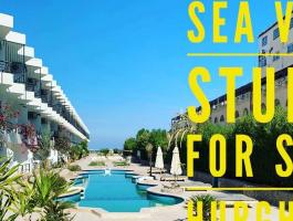 Studio & 1 bedroom apartments with sea views for sale brand new