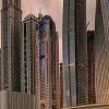 The Cayan Tower is the iconic skyscraper of Dubai