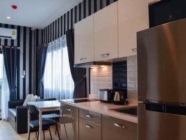 A 32 Sq M one bedroom apartment on 5 floor at Trams square condo