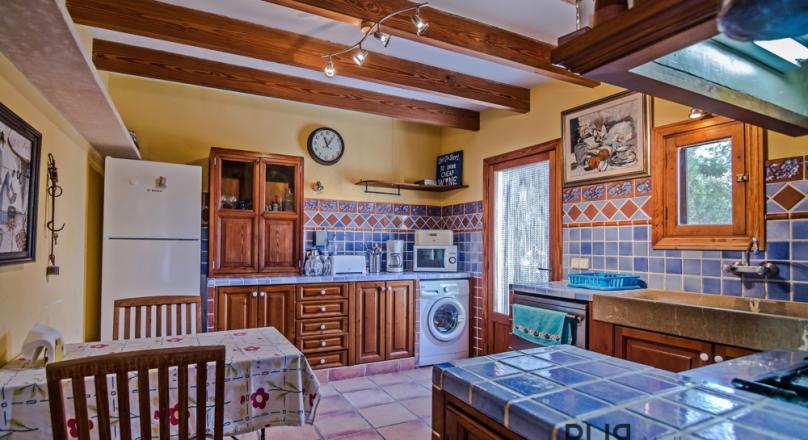 Bright villa with pool and private olive groves.