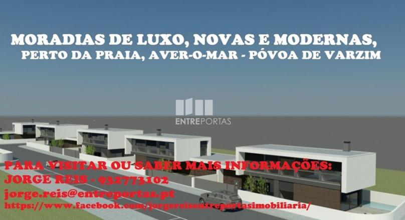 LUXURY, NEW AND MODERN HOUSES, NEAR THE BEACH, AVER-O-MAR - PÓVOA DE VARZIM
