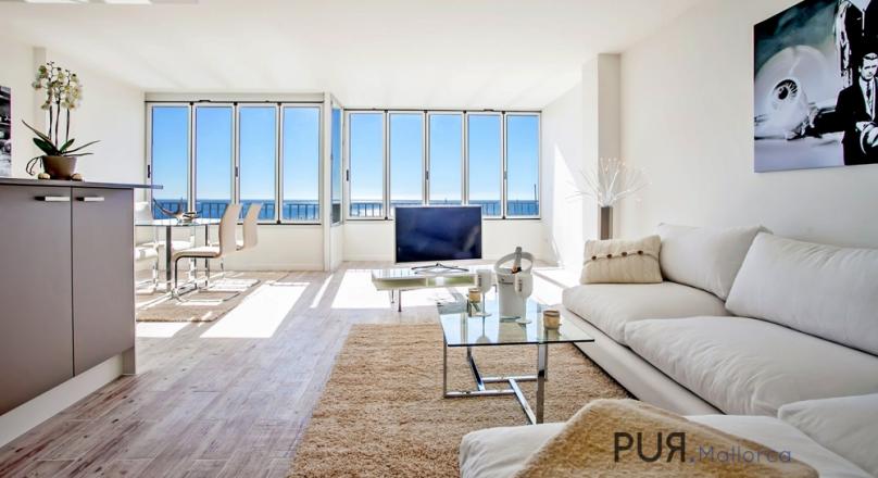 A penthouse in Portals. In one of the hotspots of Europe. Without if. Without buts.