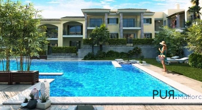 Capdepera. Cala Lliteres. New apartments. Directly at the sea. 