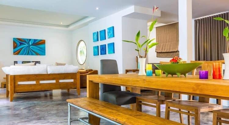 The Charming Villa is a modern establishment set in a quiet