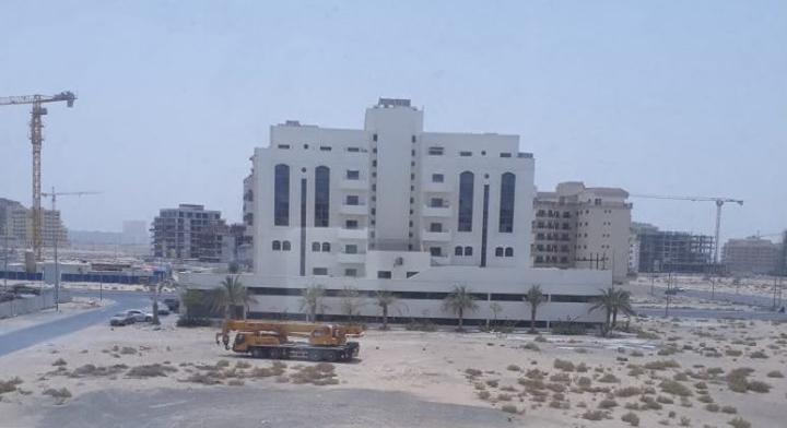 Studio With Big Balcony In Full Facility Building International City Phase 2